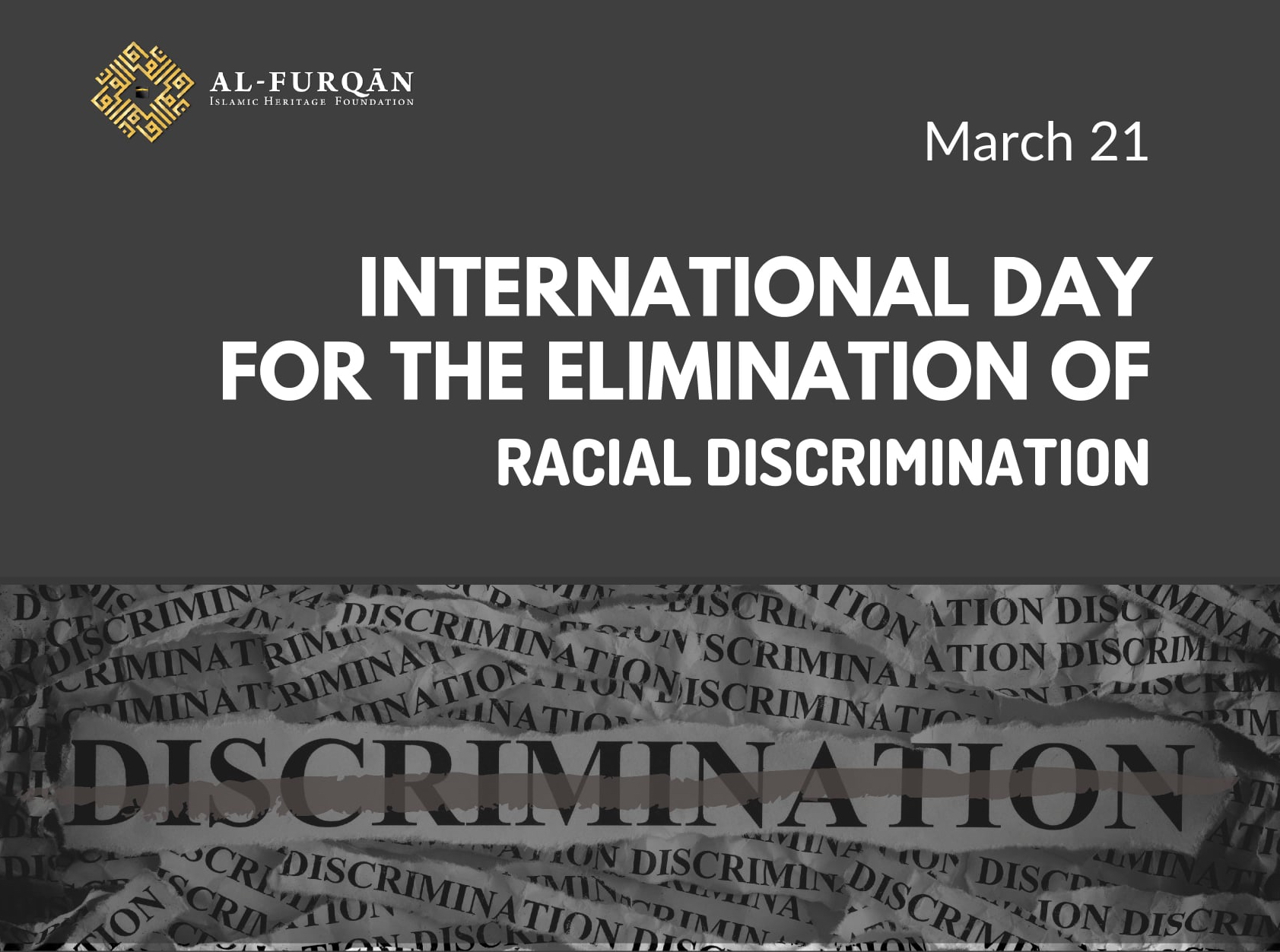 International Day For The Elimination Of Racial Discrimination Al