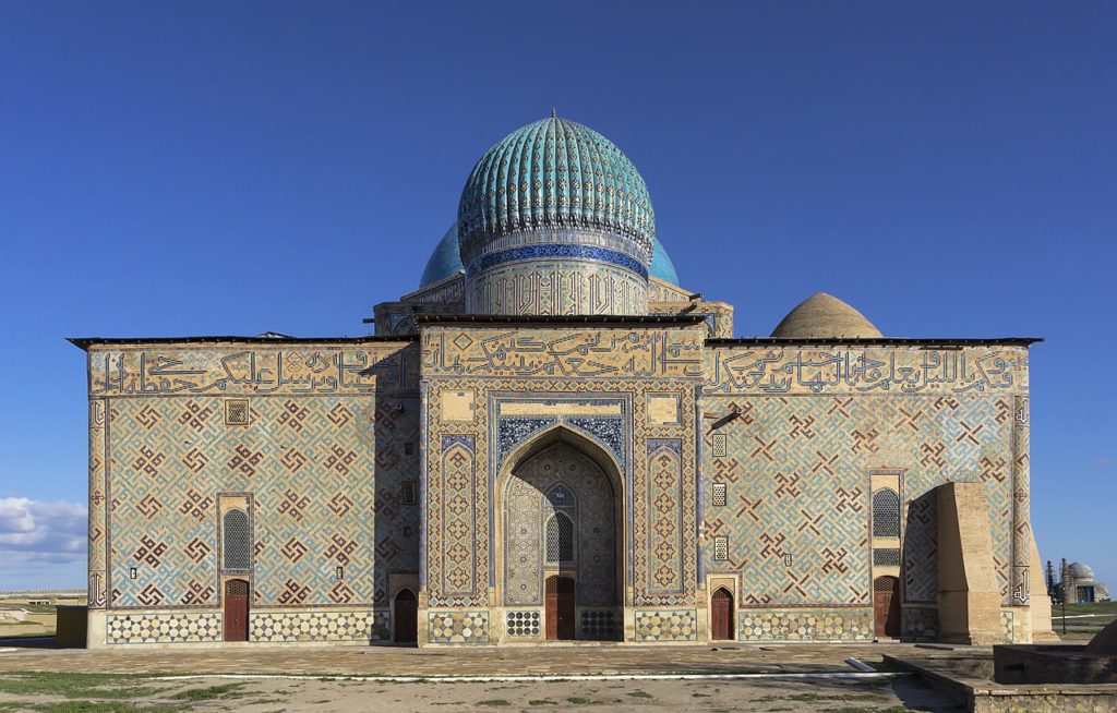 Mausoleum of Khoja Ahmed Yasawi, in the city of Turkistan, 1389.
own by Petar Milošević